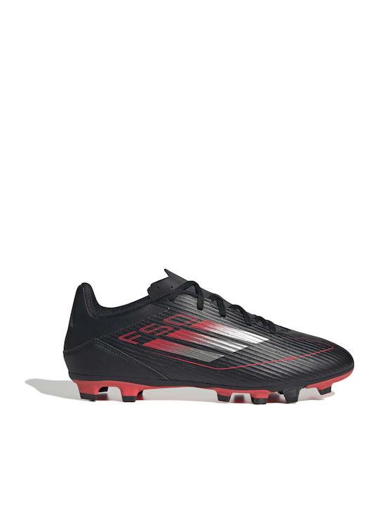 adidas F50 Club Fußballschuhe mit Stollen Schwarz