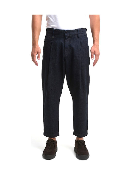Ανδρικό Παντελόνι Τζιν με Loose Tapered Εφαρμογή Blue