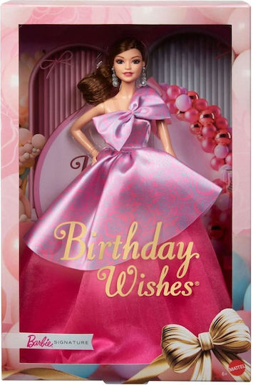 Barbie Signature Birthday Wishes Συλλεκτική Κούκλα για 3+ Ετών