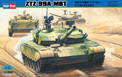Hobbyboss Φιγούρα Μοντελισμού Ztz 99a Mbt 1:35 82439
