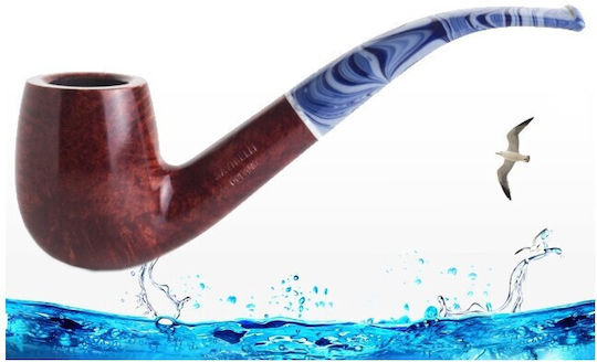 Savinelli 606 Ks Smooth Πίπα Καπνού Burgundy 9mm Κυρτή