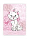 Disney Decke Vlies Marie Kitten Aristocats Rosa 100x140cm