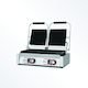 Karamco Commercial Double Sandwich Maker with Ribbed Top and Ribbed Bottom 3600W