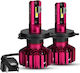 Lamps Car H4 Canbus LED 6000K Cold White 12-24V 30W 2pcs