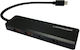 LC-Power Hub 4 Θυρών USB 3.0 με σύνδεση USB-A