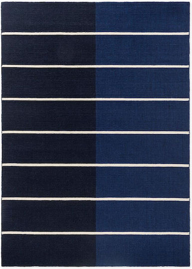 Marimekko Tiibet 132808 Lucrat manual Covor Rectangular Deep Blue