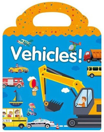 Axiom Eo, Eo, Eo! Vehicle Coloring Book With Stickers 38757 13304953 9788382138757