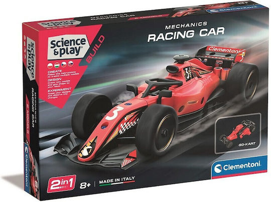 Clementoni Παιχνίδι Κατασκευών Πλαστικό Formula 1 And Go-kart Mechanics