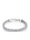 Men's Square Chain Bracelet Stainless Steel 23 cm Tribute 0230449801