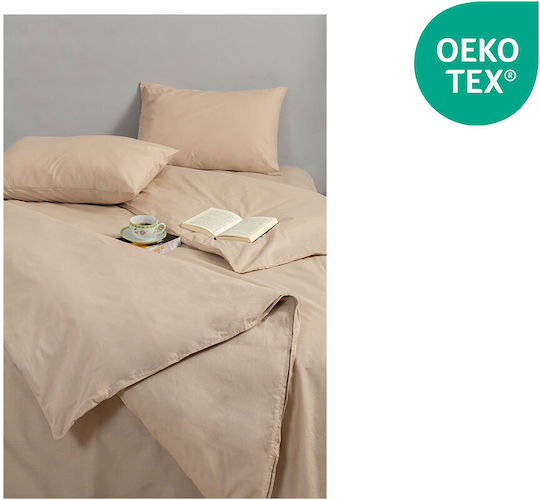 Easy Home Σετ Μονό 3τμχ 160x260εκ. Γκρι Easy Home Σετ Μονό 3τμχ 160x260εκ. Γκρι