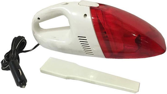 Guard Car Handheld Vacuum with Cigarette Lighter Cable 12V 60W Red
