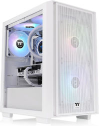 Thermaltake Versa H16 TG ARGB Gaming Micro Towe...