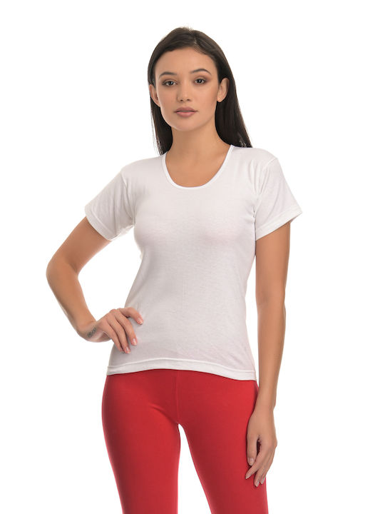 Rais Women's Short Sleeve T-Shirt White