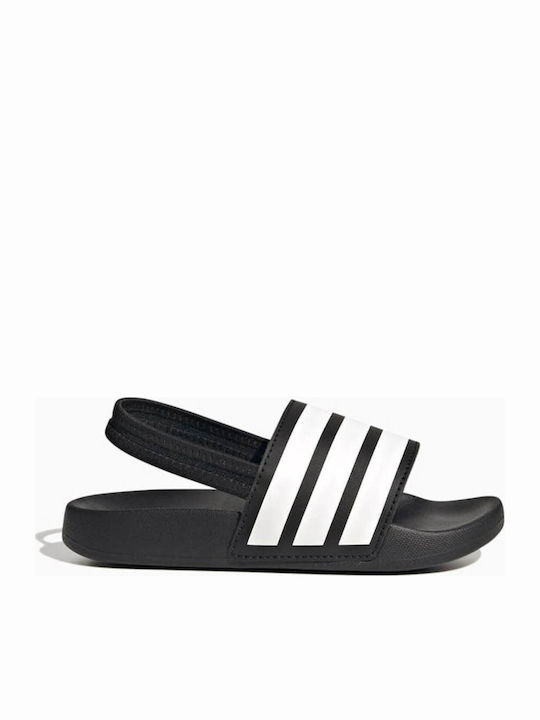 adidas Kinder Badeschlappen Schwarz Adilette Es...