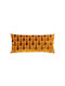 Atmosphera Luna Velvet Multicolour Sofa Cushion 35x75cm