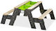 Exit Toys Tischchen 120x94cm. Beige