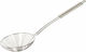 Shallow Slotted Spoon Stainless Steel Green 41cm