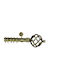 Grace Extendable Metallic Curtain Pole Double with Rod 140-240cm Bronze