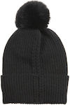 Verde Pom Pom Beanie Γυναικείος Σκούφος Πλεκτός...