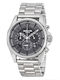 3Guys Herrenuhr Batterie mit Silber Metallarmband