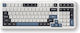 MCHOSE K99 Wireless Gaming Mechanical Keyboard with KTT Hyacinth switches and RGB lighting (English US) White