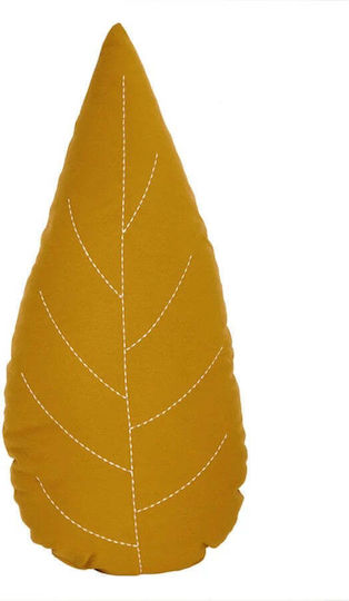 Kids Decorative Leaf Cushion Organic Cotton Roommate
