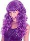 Kokoracostume Purple Curly Carnival Wig