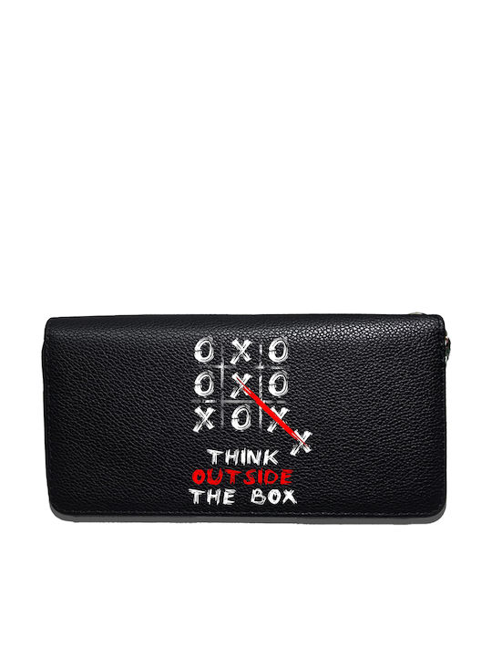 Think Outside Box Small Women's Wallet Black