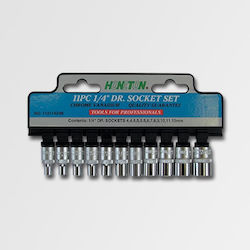 Set de chei Honiton 11 buc 1/4" 4-13mm 1111