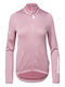 Women's Cardigan with Zipper Pink