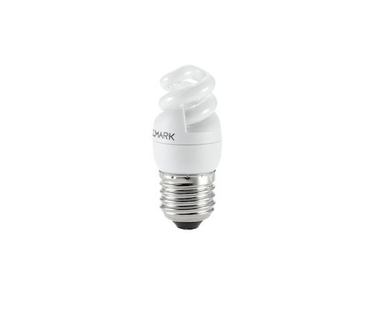 Lampă Economică Spiralată D2 E27 5W 2700K