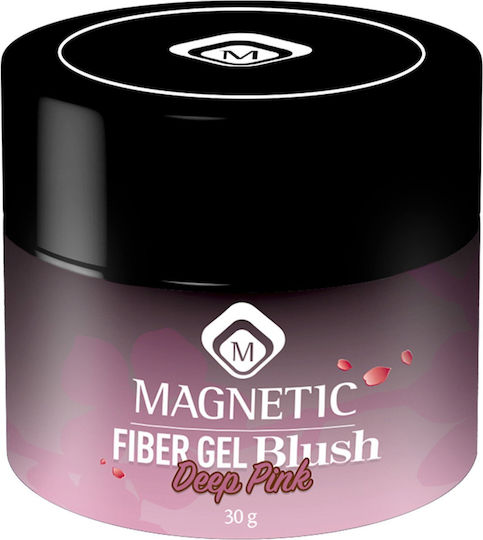 Magnetic Nail Design Gel Gel pentru Unghii Deep Pink 30gr