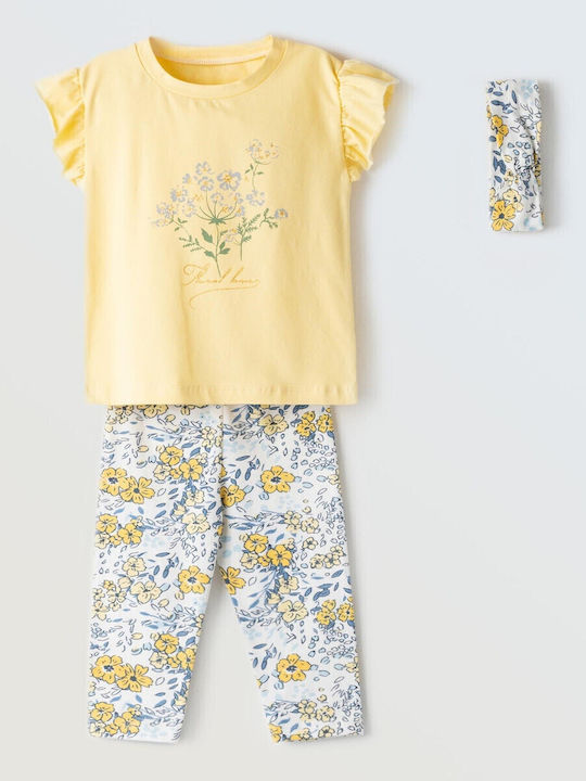 Evita Комплект Лято 2бр Soft Yellow