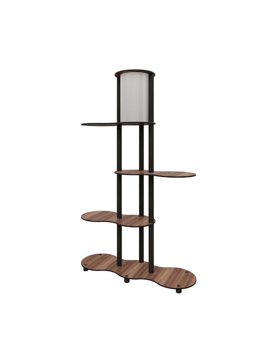 Opviq Lampa de podea Î140xL72cm. cu Soclu pentru Bec E27 Maro