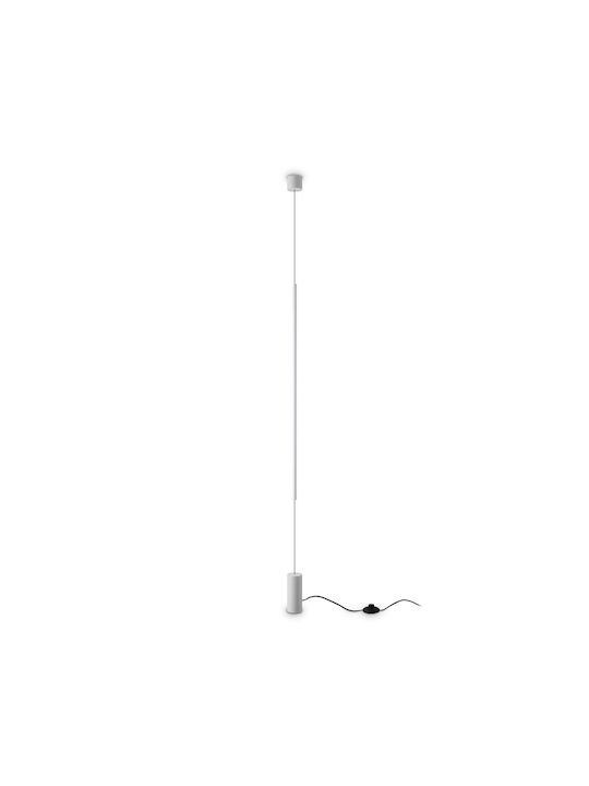 Ideal Lux LED Floor Lamp H704xW6cm. with Warm W...