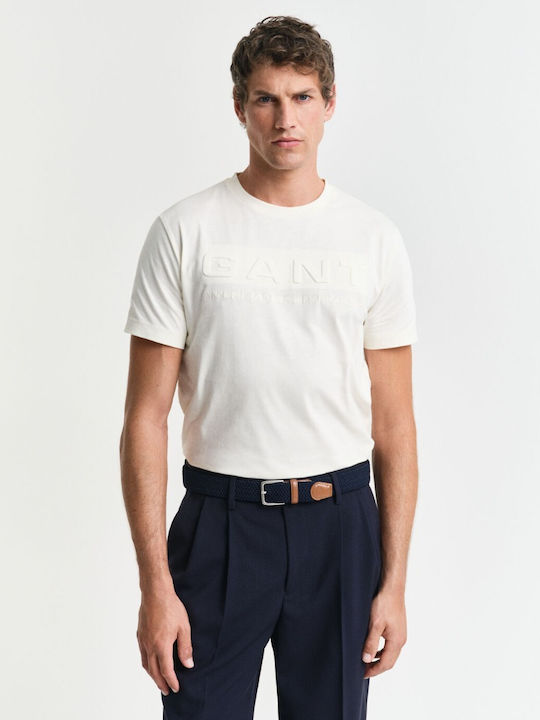 Gant T-shirt Ecru