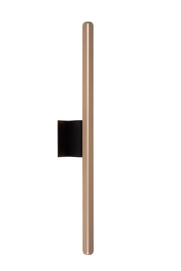 Lucide Lightning Braga Επιτοίχιο Γραμμικό Φωτιστικό LED IP54 με Θερμό Λευκό Φως