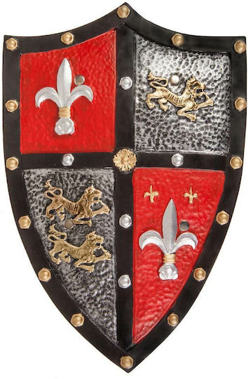 Carnival Shield Red made of Plastic 14435