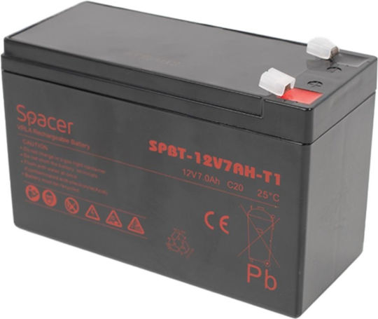 Accumulator UPS 12V/7Ah Terminal F1 Spc