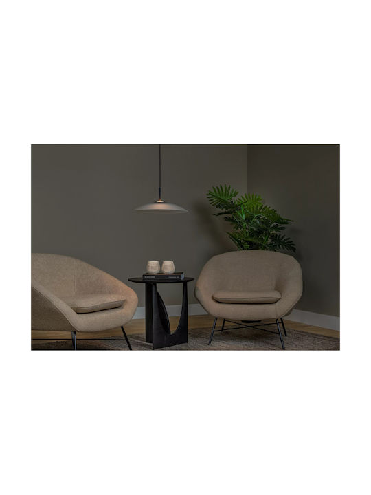 Lucide Lightning Menga Pendant Light Black 40x40cm