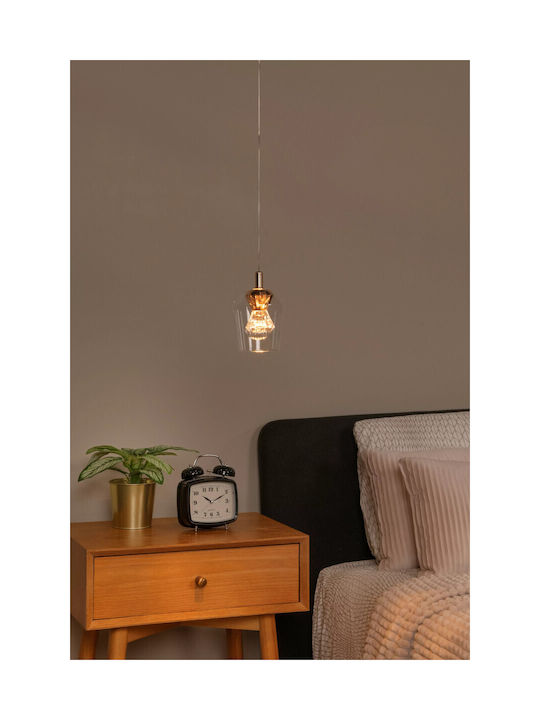 Lucide Lightning Berliane Pendant Light Gold 12x12cm