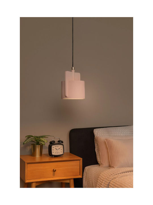 Lucide Lightning Ninja Висящо Осветително Тяло Розов с Цокъл E27 16x16см.