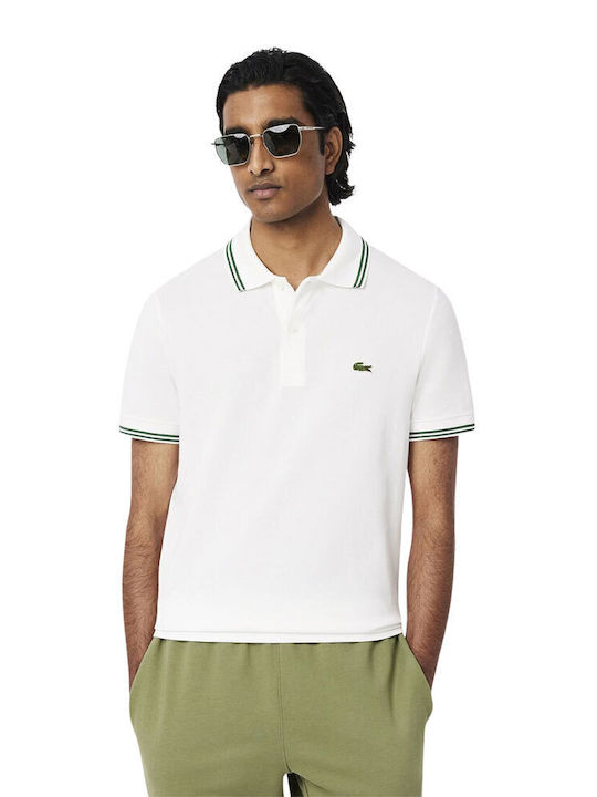 Lacoste Polo Μπλούζα Λευκή