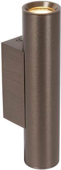 Lucide Lightning Dupla Lamp Wall with Socket GU10 Orange