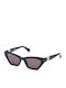Max Mara Feminini Ochelari de soare cu Negru Cadru și Negru Lentilă MM 0057 01A