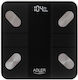 Adler Smart Ζυγαριά 180kg με Bluetooth Μαύρη LCH-AD8186B