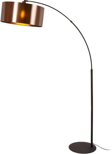 Lucide Lightning Rankos Floor Lamp with Socket for Bulb E27 Black