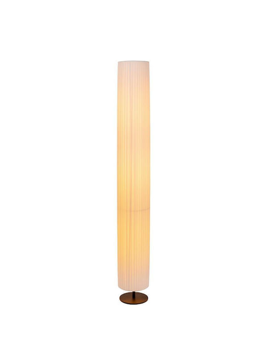 Lucide Lightning Fold Φωτιστικό Δαπέδου με Ντουί για Λαμπτήρα E27 Λευκό