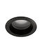 Gekas Spot Încorporat cu Soclu GU10 Negru 9.3x9.3cm. 1buc