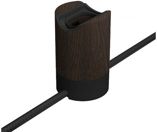 Creative Cables Ντουί Ρεύματος με Υποδοχή S14d Καφέ 150019